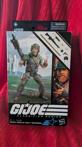 Hasbro G.I. Joe Classified  Craig Rock 'N Roll McConnel Action Figure  71 Sealed
