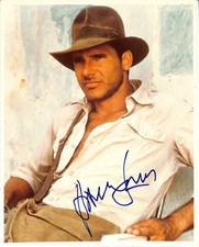 Harrison Ford Signed Indiana Jones Raiders Photo 8x10 Beckett