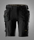 Snickers Premium 4-Way Stretch Work Shorts - Workwear, Trade Shorts, Slim Fit