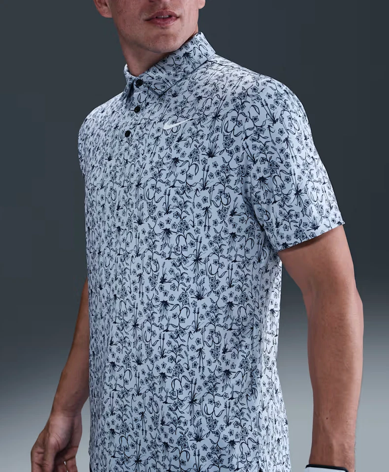 Polo de golf NIke Dri-Fit Tour - azul armadura claro HM5794-440 varias tallas Foto 3 de 4