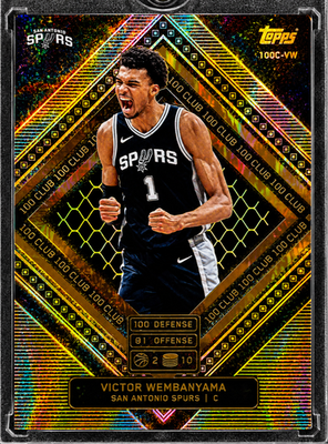 rare victor wembanyama card Extremely Rare No # 2023-24 Panini Nba Hoops Rising Stars Victor Wembanyama RC