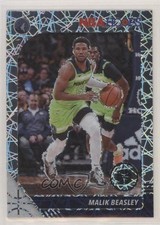 2019-20 Panini NBA Hoops Premium Stock Silver Lazer Prizm Malik Beasley #49 0c6