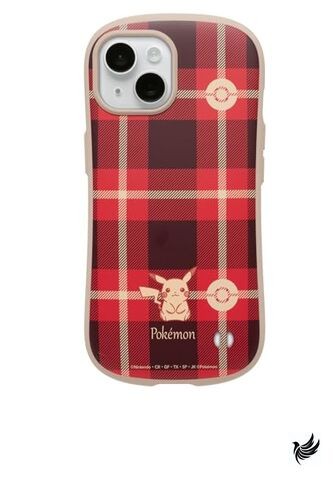 iFace First Class Pokemon iPhone 15 Case (Check/Red) - Picture 1 of 3