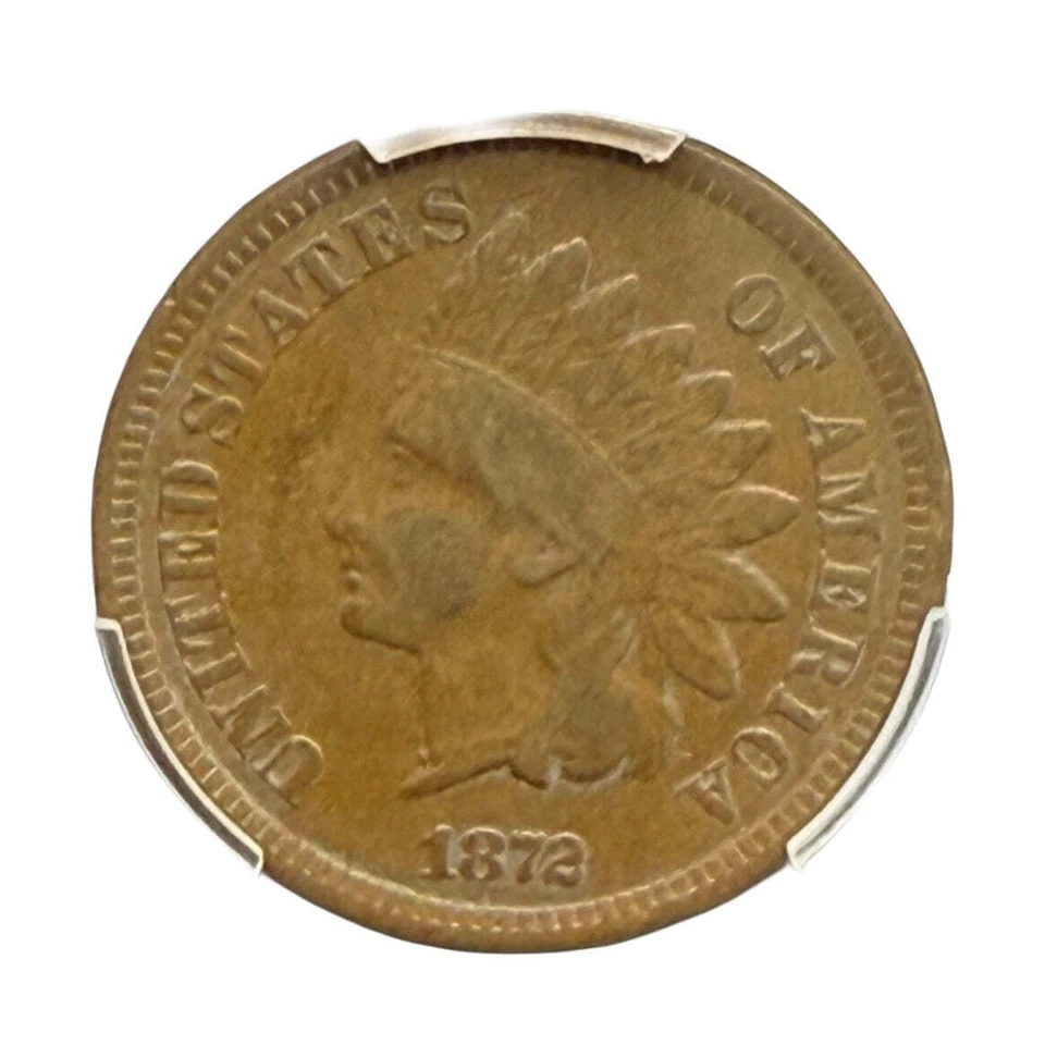 1872 Indian Head Cent PCGS F15 - Image 2 of 3