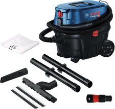 Bosch Professional GAS 12-25 PL Wet Dry Vacuum Solid Liquid 1250W HEPA Filter