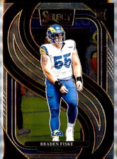 Braden Fiske 2024 Panini Select #171 Rookie