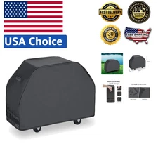 55 Inch Heavy Duty Waterproof Grill Cover - Fits Weber, Char-Broil & More