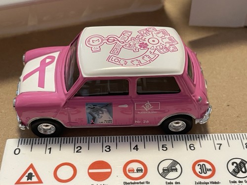(V-209) Lledo / Corgi 1:43 Austin Mini Cooper Post Finlandia EMBALAJE ORIGINAL - Imagen 8 de 9