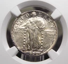 1920 "P" Standing Liberty Quarter SLQ 25c NGC MS61 FH #002 *FULL HEAD* Unc ECC&C