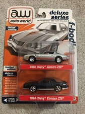 2024 Auto World Deluxe 2 Pack R2VB - F Bodies 1980  1984 Chevy Camaro Z28