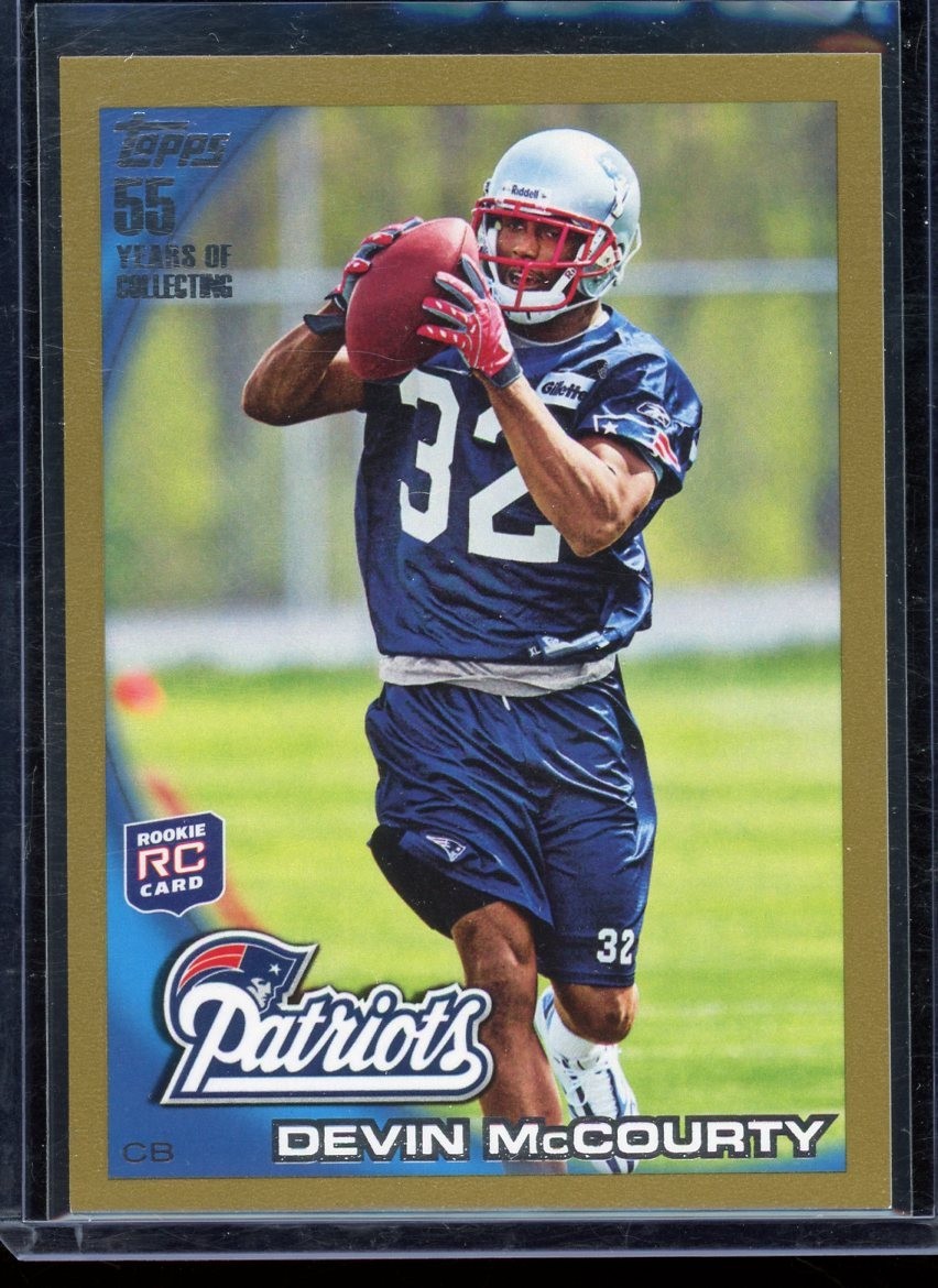 Devin McCourty Topps #295 Gold