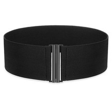Wide Elastic Belts for Dresses Corset Waist Belts Ladies Cinch Belts Thick St...