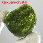 32Ct Moldavite Genuine Raw Meteorite From Czech Republic PICcertificate