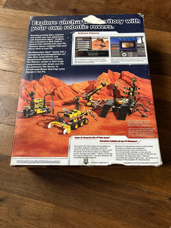 LEGO boite exploration mars mindstorms lego 9736 - Photo 2/4