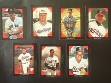 1990 Best Cards Co #1 Picks - Frank Thomas, Chuck Knoblauch, Charles Nagy, Etc