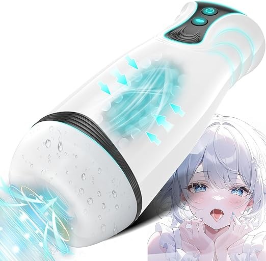 Elektrischer Masturbator Cup mit 10 Vibration  4 Saugmodi Sex Spielzeug