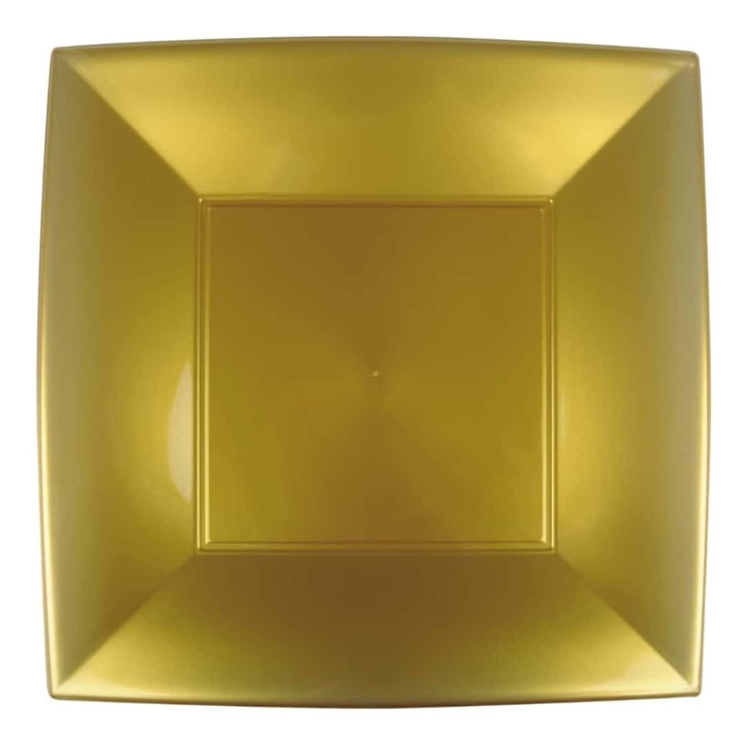 Nice Gold Square Placemats 29x29 Cm 12Pcs GOLDPLAST - Christmas Parties