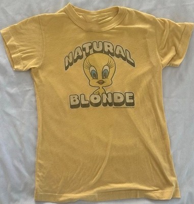 NATURAL BLONDE Cartoon Retro Unisex T-shirt S-5XL