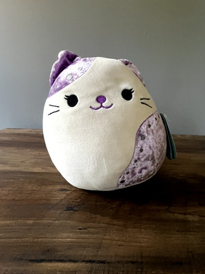 Rune Squishmallow 8 Inch-- Brand New With Tags, Purple Cat!