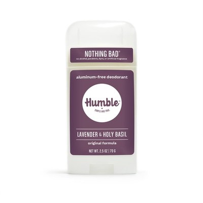 Humble Brands Aluminum Free Lavender Holy Basil Deodorant 2.5 Ounce