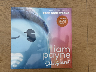 Liam Payne Sunshine Ron's Gone Wrong Orange Vinyl 12'' Single New Signed Insert