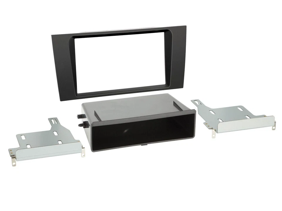 Einbauset DIN Autoradio für Audi A4 B5 99-01 Symphony Aktivsystem - Bild 2 von 4