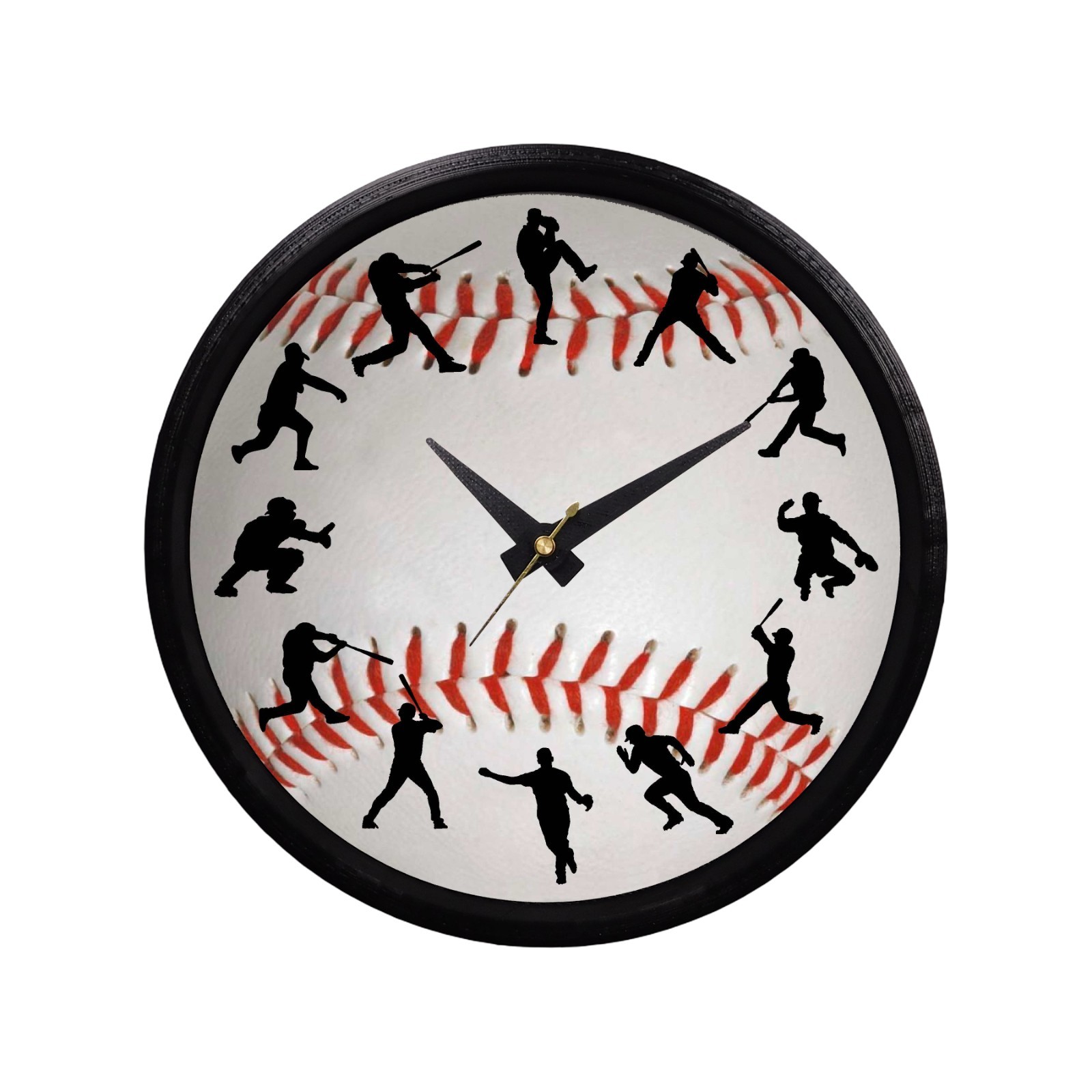 Baseball Wall Clock, 3 D Printed Sports Clock Sports Fan Gift, 8 . 5 Inch photo Baseball Wall Clock, 3 D Printed Sports Clock Sports Fan Gift, 8 . 5 Inch featured image
