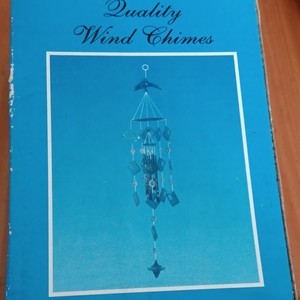 Quality plastic Hanging Wind Chime Wind Chimes, Blue (Blue Box)