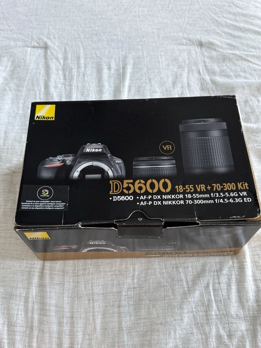 Nikon ニコン D5600 18-55 VR＋70-300 VR Kit Amazon.com : Nikon D5600 DSLR Camera with 18-55mm VR and 70-300mm