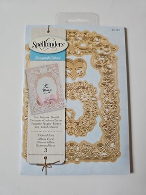 Spellbinders Dies Floral Affair 3 Stück S5 227