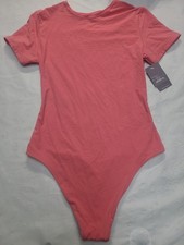 Women's Luxury Collection 4-Way Stretch Short Sleeve Bodysuit Auden Coral S