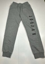 Air Jordan Youth Gray Sweatpants Jogger Pants Sportswear Size Large Kids