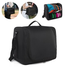 Portable Baseball Cap Organizer Tote Foldable Hat Storage Bag w/ Shoulder Strap