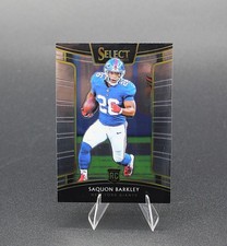 SAQUON BARKLEY 2018 Panini Select Concourse Rookie RC Card #17 New York Giants. rookie card picture