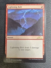 Lightning Bolt 30th Anniversary Edition Regular MTG NM Magic Card