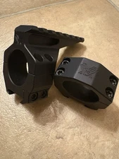 Vortex Precision Match Scope Rings With Diving Board (30mm)