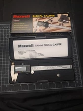 Caliper, Maxwell 0 - 6" / 0-150mm Digital Machinists Caliper, .0005" / 0.01mm