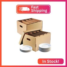 Moving Boxes for Dishes, Dishware Glassware Packing Boxes