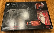 Star Wars 6  Black Series REY'S SPEEDER W SCAVENGER REY FIGURE New Open Box