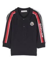 Moncler Striped Polo Shirt