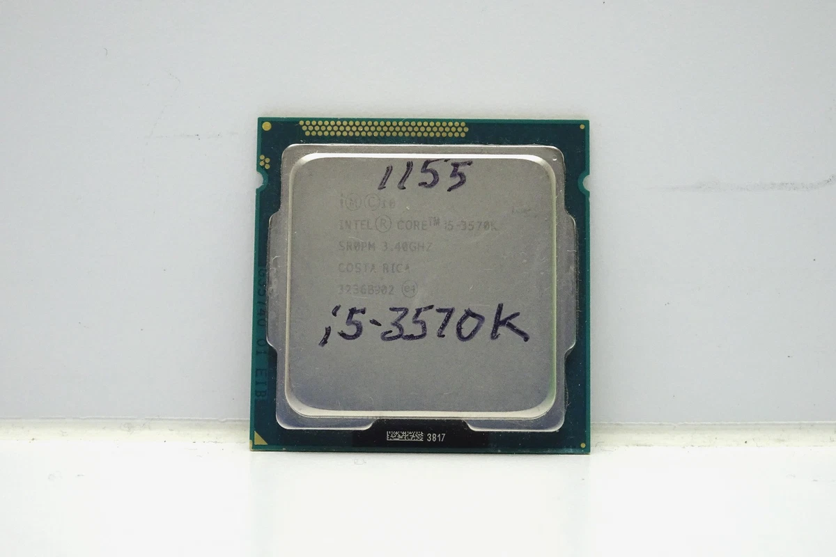 Intel Core i5-3570K Processor Model Computer Processors (CPUs) for