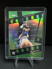 2026 Topps WWE Chrome Chad Gable Focus Reel Green /99