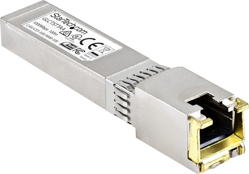 Moduł SFP kompatybilny z StarTech.com Cisco GLC-T - 1000BASE-T - SFP do RJ45 Cat6/C - Zdjęcie 4 z 8