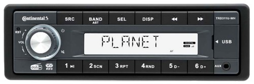 Continental MP3 AUX USB DAB 1DIN Autoradio für Fiat Multipla 186 1999-2010 grau - Bild 2 von 9