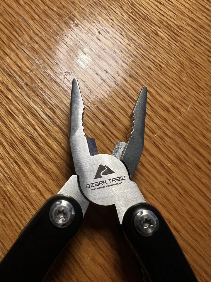 Ozark Trail 12 in 1 Multi-Tool Stainless Holder Outdoor Equipment Multi Tool - Image 2 of 4