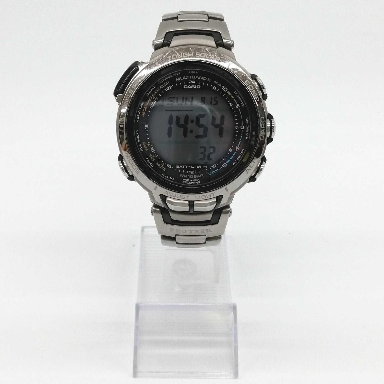 CASIO PROTREK PRX-2000T Manaslu Tough Solar Radio Men's Watch from Japan  Used