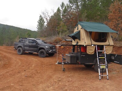 Camping-Anhänger mit Zelt und Vollausstattung zum Mieten oder Kaufen