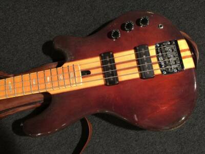 Vintage YAMAHA SB-1200S Electric Bass No.051816 Quilt Maple Neck