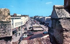 Postcard Sky Car Window Building Travel Cloud Vehicle City Landscape Sea AA10963