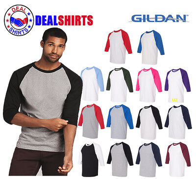 Gildan Raglan Color Chart